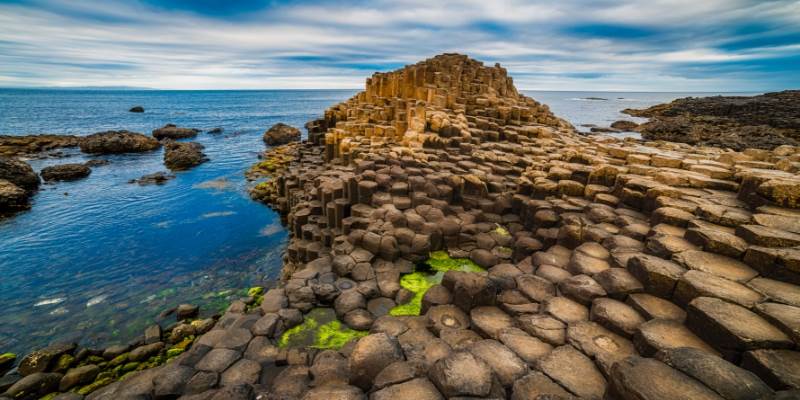 Landscape of Giant's Causeway