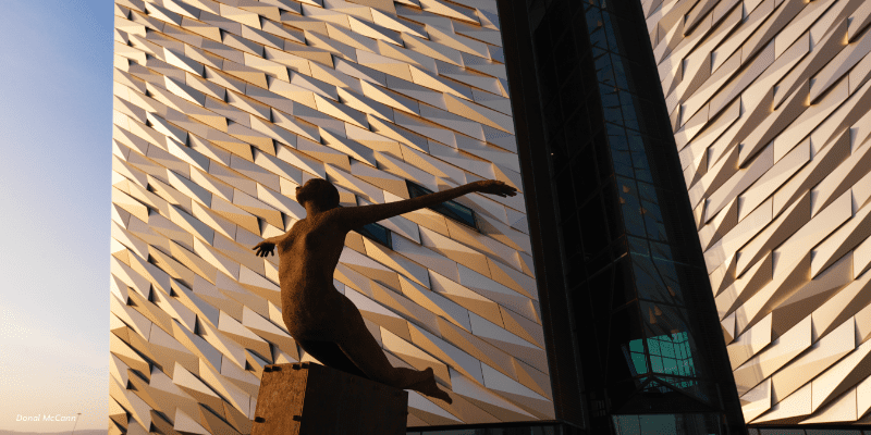 Museum of titanic in Belfaast