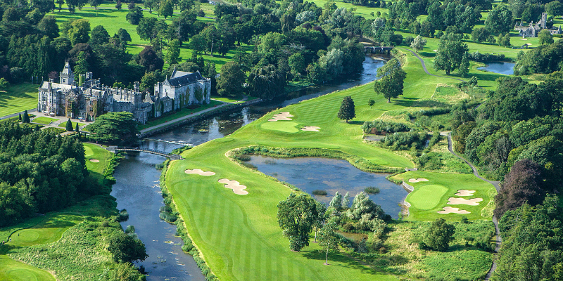 Golf Club next to a castle