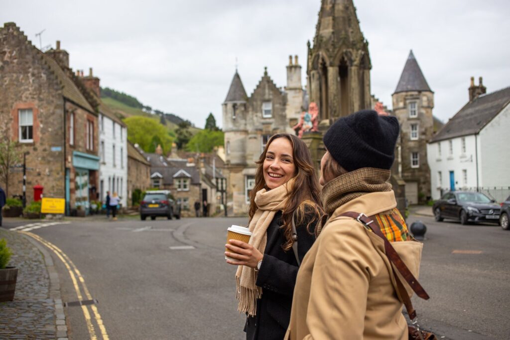 Women on the Outlander Trail tour
