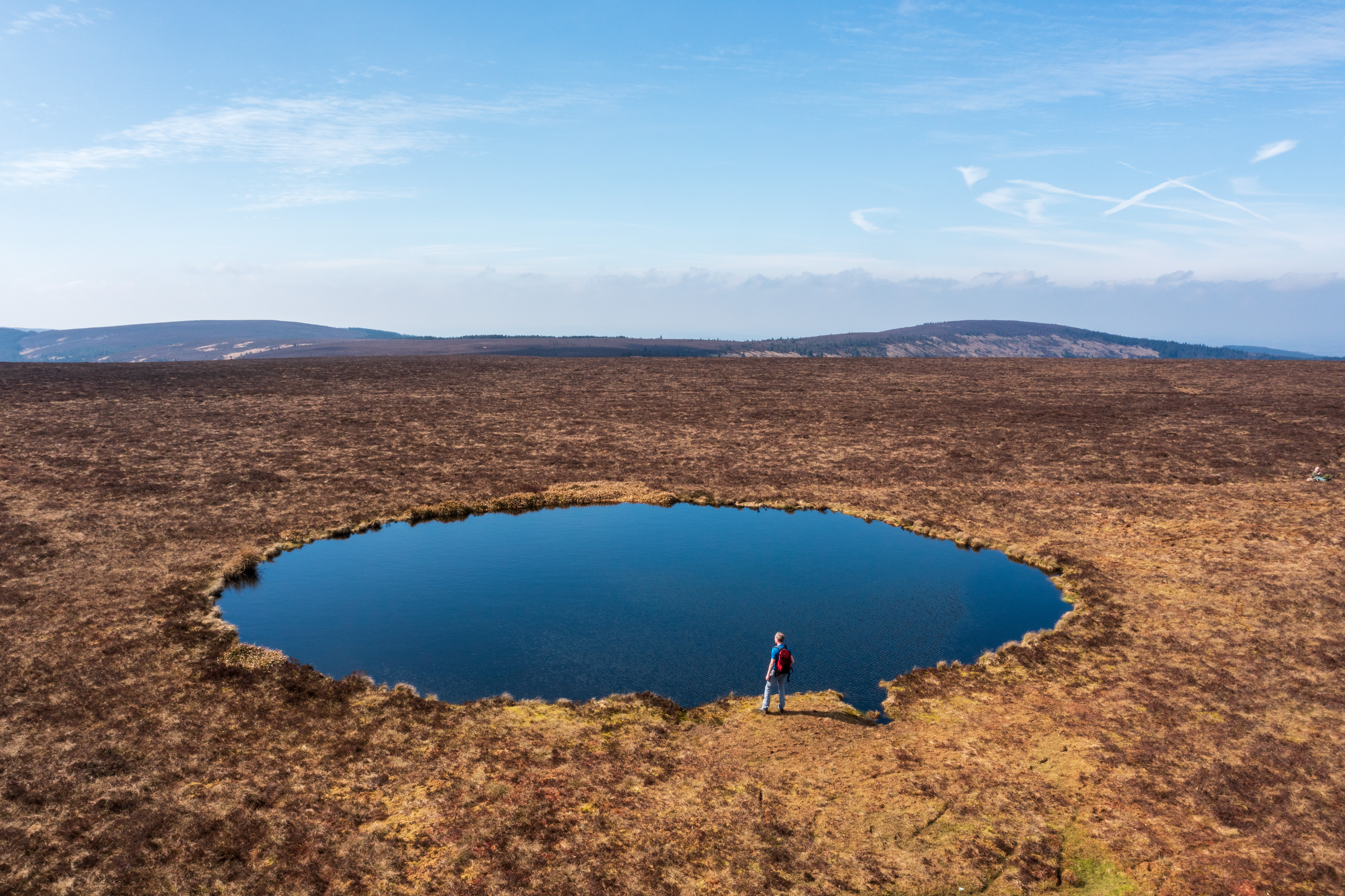 Connect with nature across Ireland and Scotland, like Clear Lake Slieve Bloom in Ireland