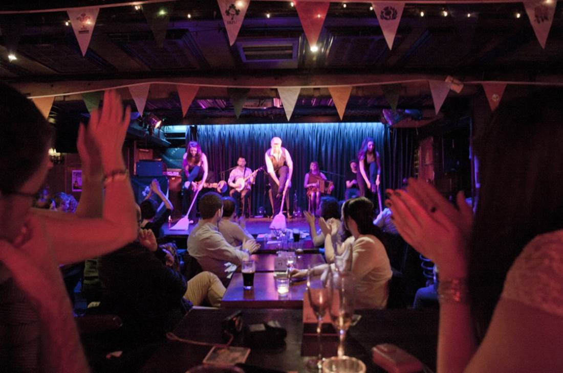 Celtic concert in Dublin, Ireland