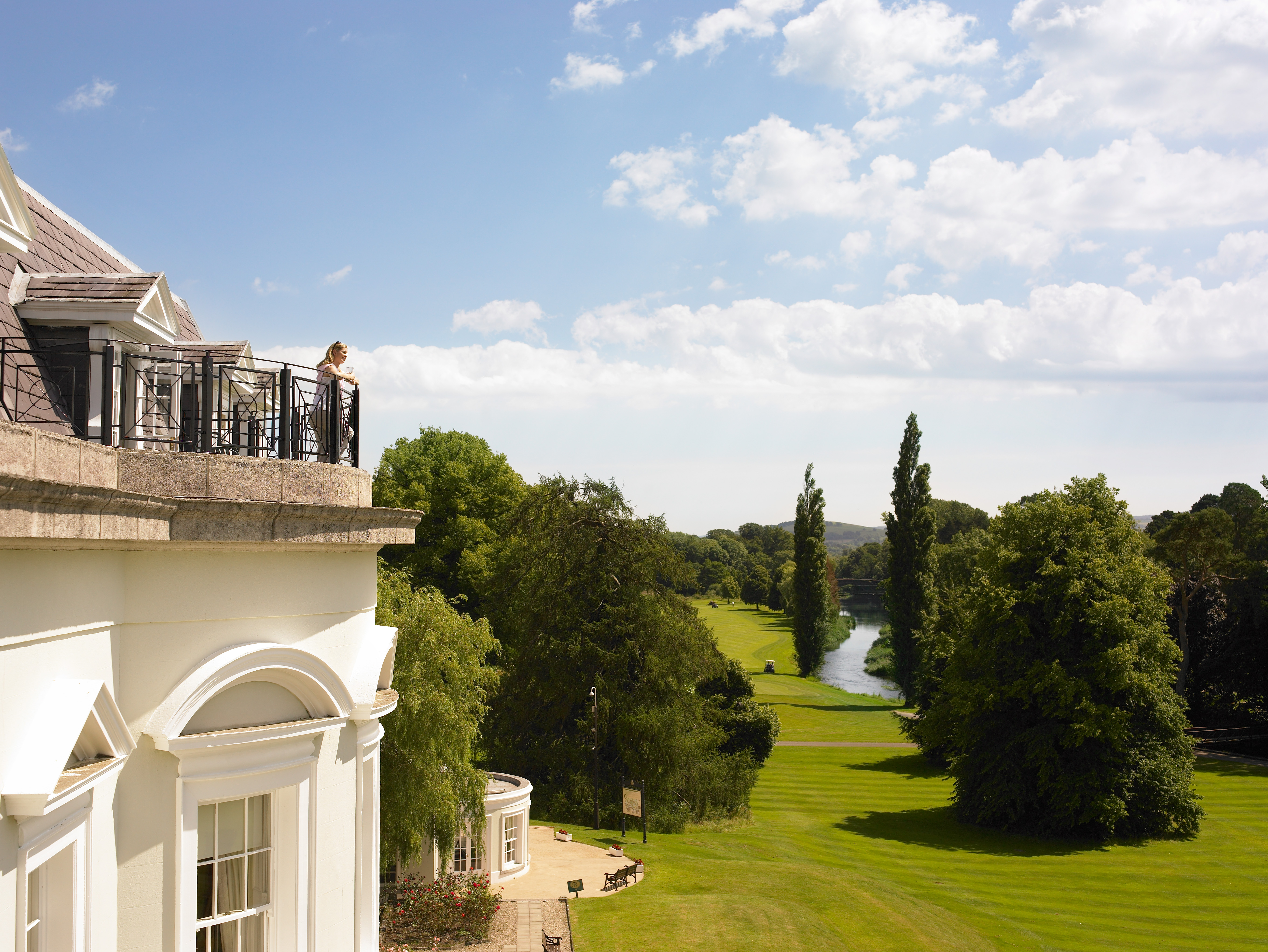 A deluxe room at the K Club in Kildare Ireland