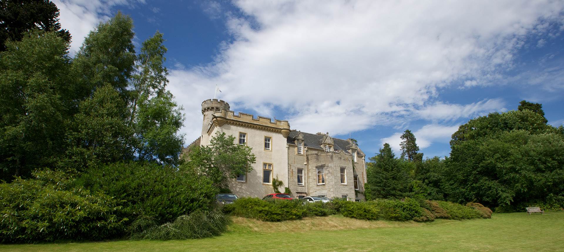 Tulloch Castle in Ross-shire