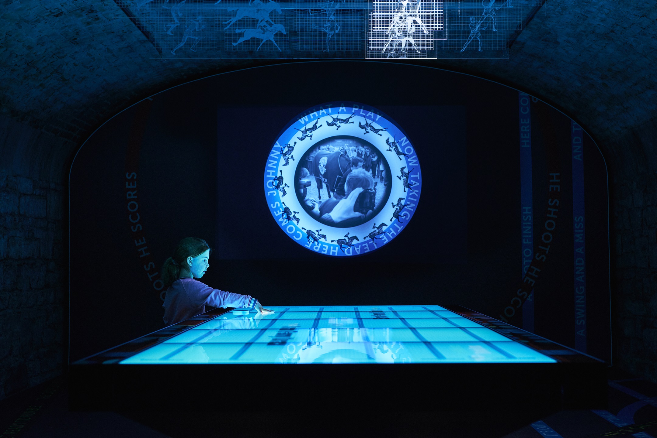 A child visiting EPIC The Irish Emigration Museum