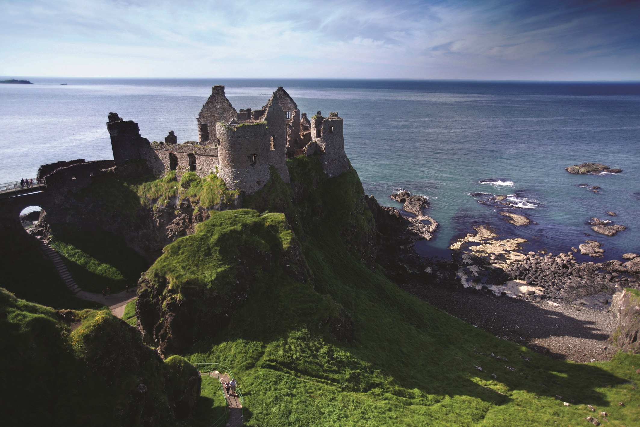 Dunluce Castle in Northern Ireland