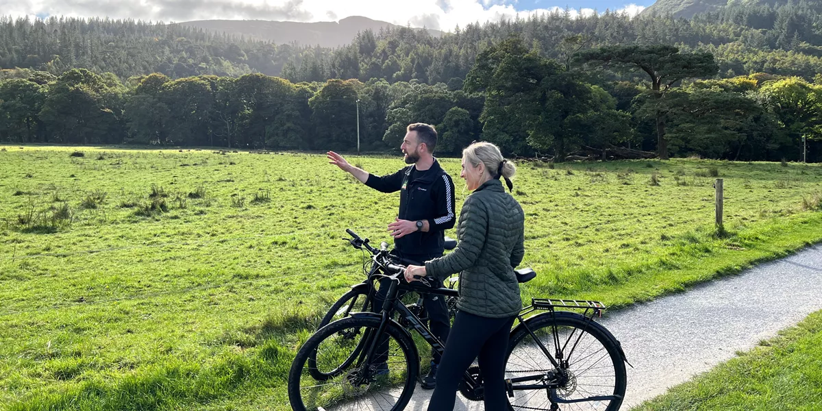 Biking in Killarney NP