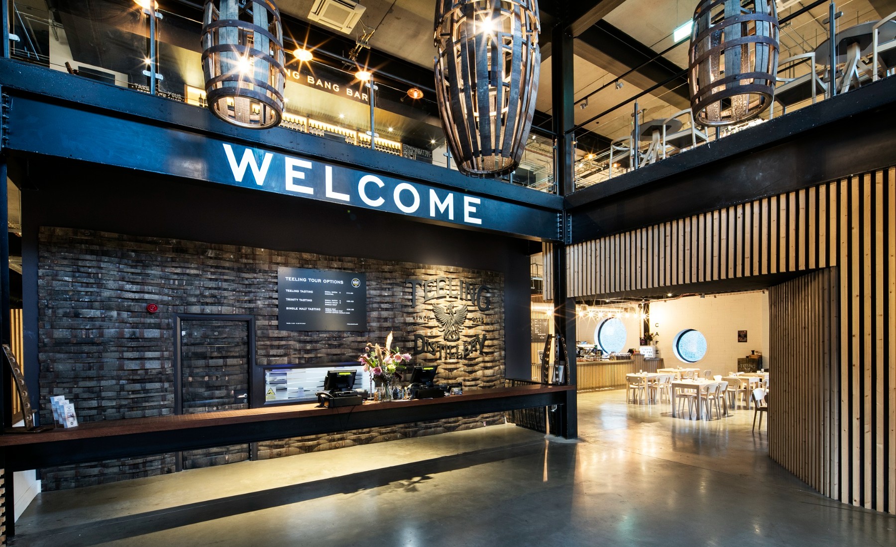 Reception at Teelings Distillery