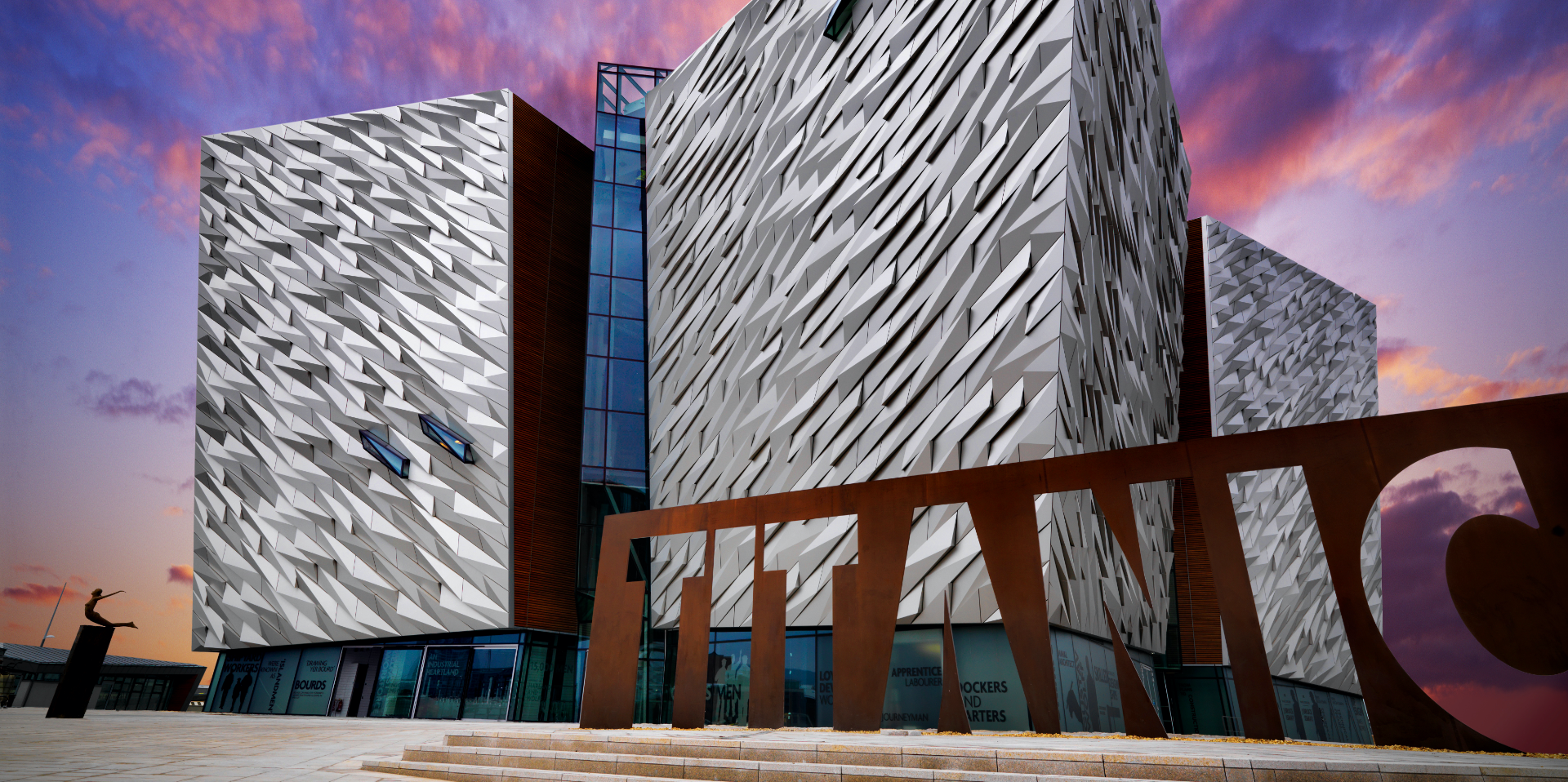 Titanic Museum in Belfast Northern Ireland