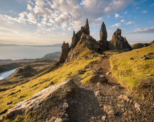 The Old Man of Storr in Isle of Skye, Scotland