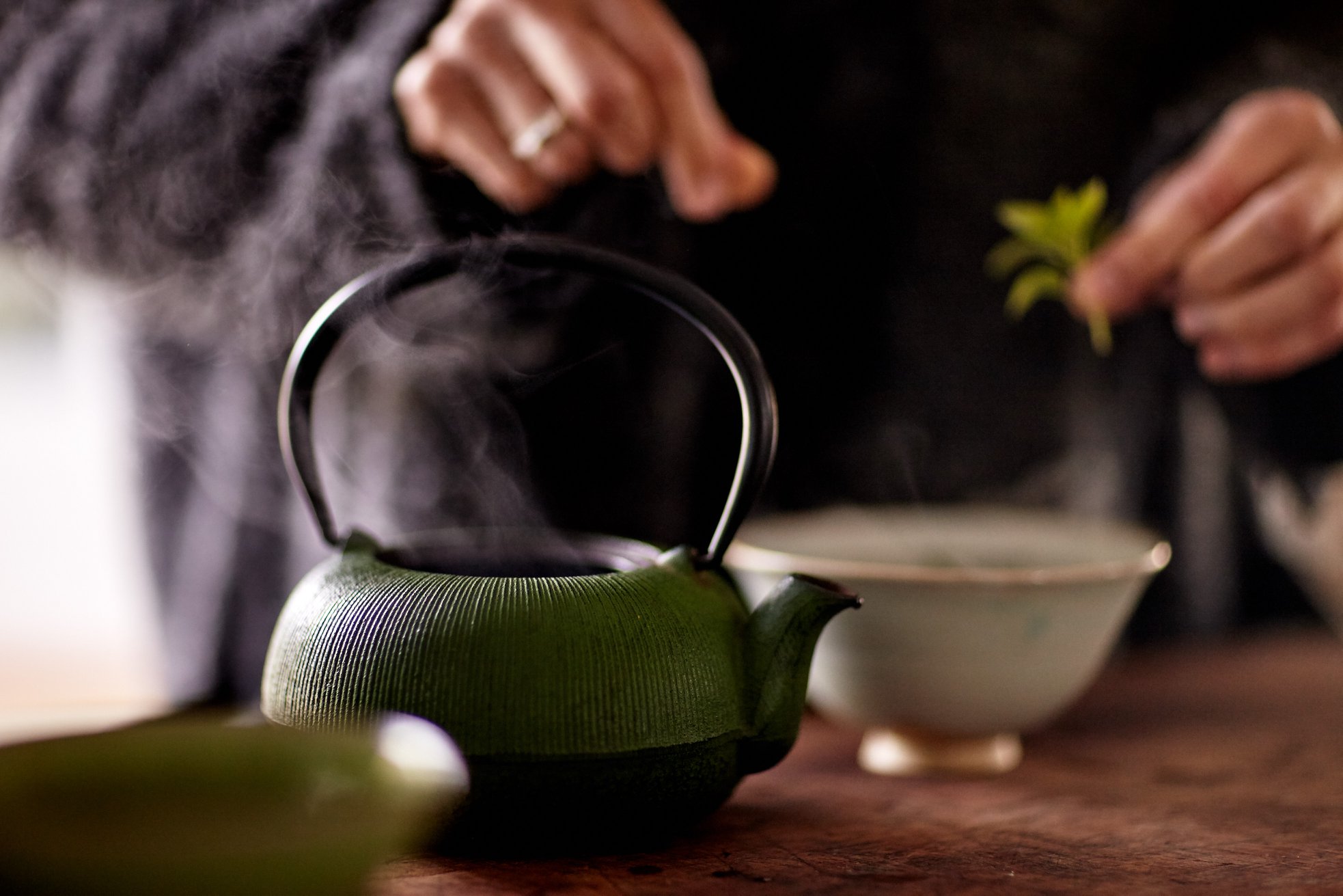 Selection of teas, baked goods, cheeses and more at the Tea Rooms of The Burren Perfumery in Shannon Ireland