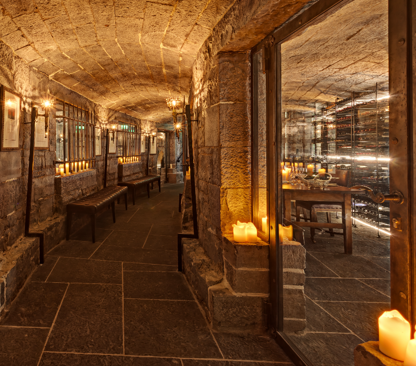 The Wine Cellar of Ashford Castle Cong Ireland