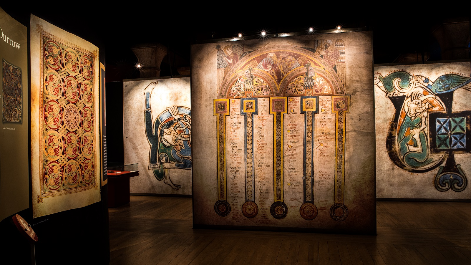 The Book of Kells at Trinity College in Dublin, Ireland