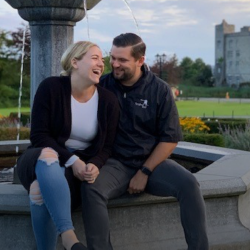 Couple at Dromoland Castle, Ireland