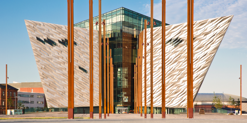 Titanic Museum in Belfast, Northern Ireland