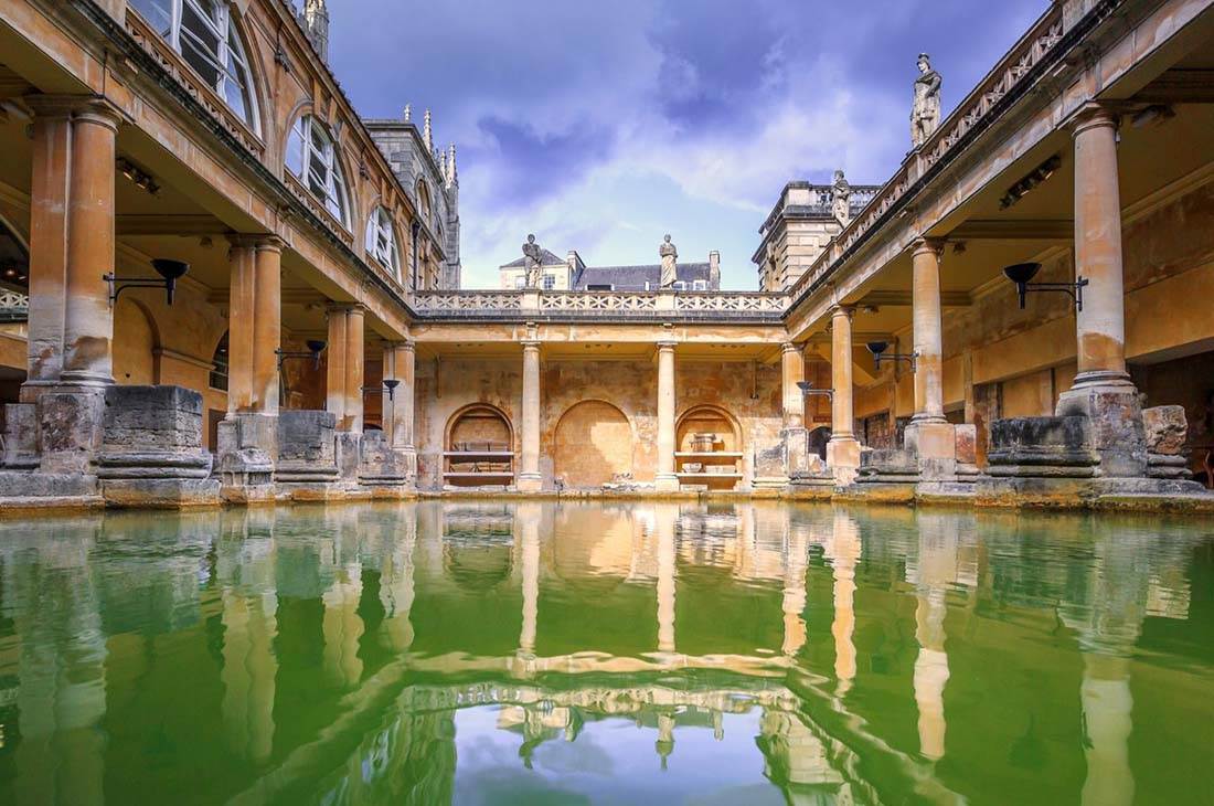 Bath in London, England