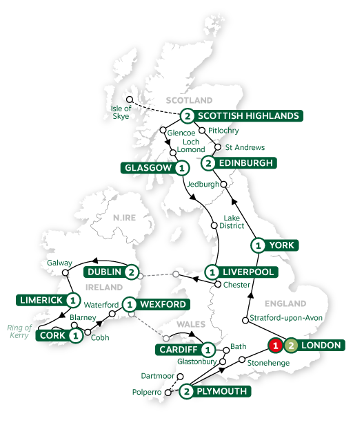 Brendan-Vacations-2023-Map-BritainandIrelandPanorama