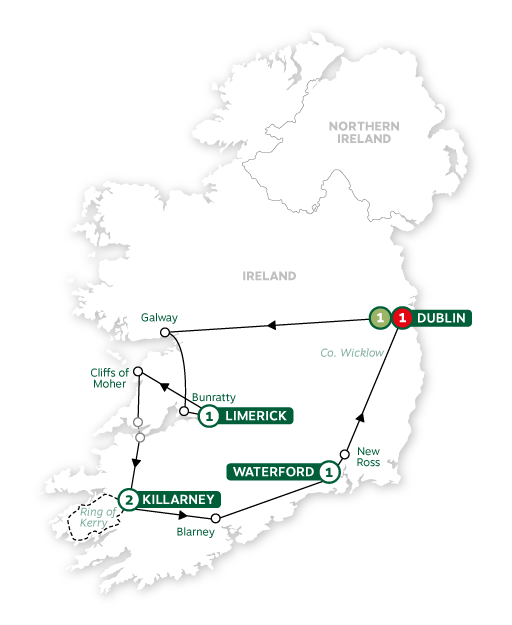 Brendan-Vacations-2023-Map-IrishHighlights