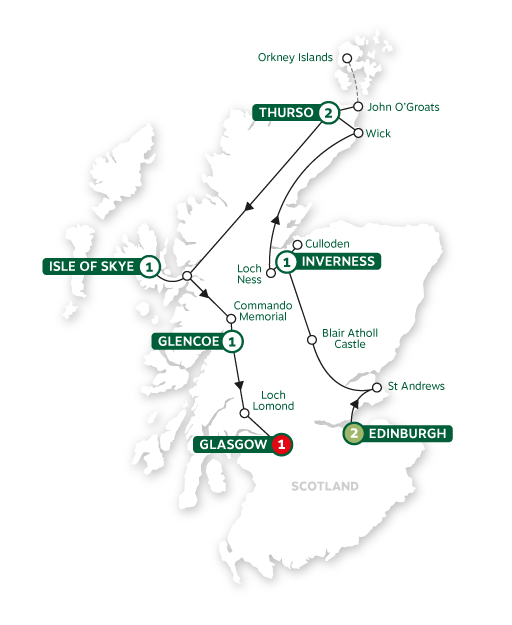 tourhub | Brendan Vacations | Country Roads of Scotland - Small Group, Summer 2025 