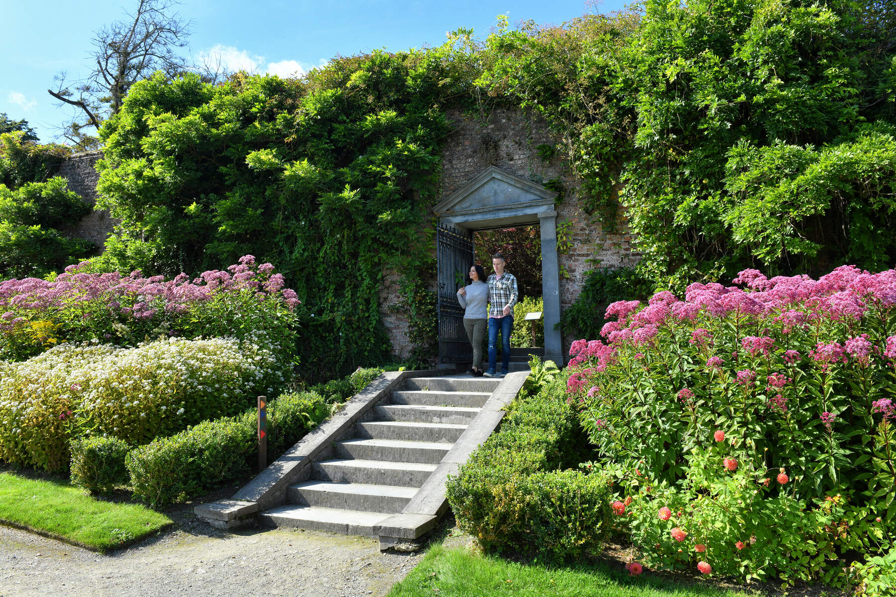 Couple Exploring Mount Congreve Gardens