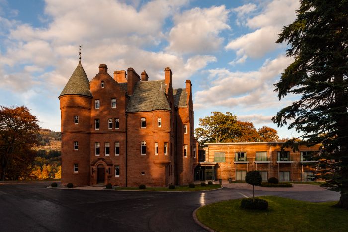 Fonab Castle Pitlochry Lowlands Scotland Exterior Resized
