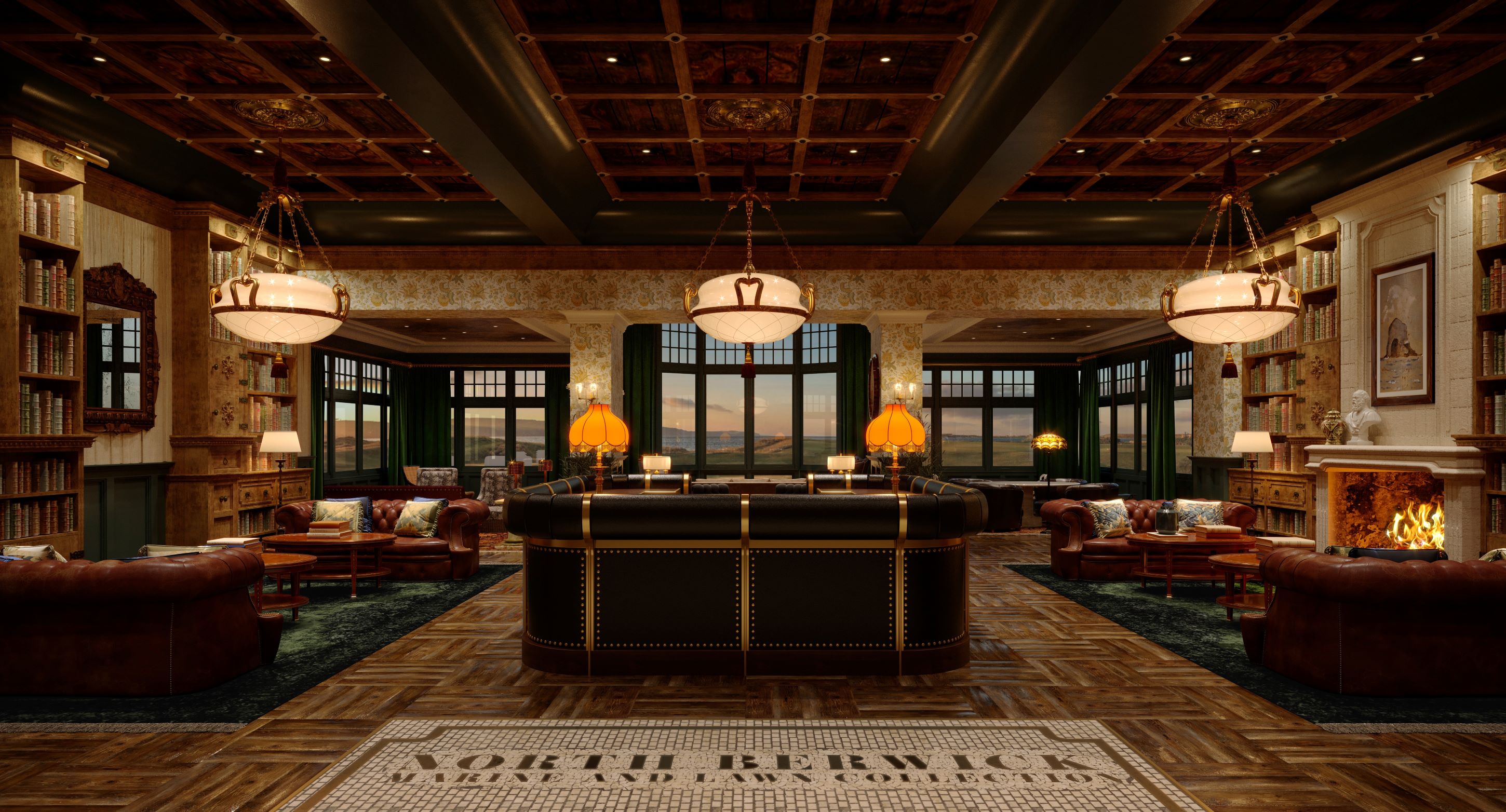 Marine North Berwick Scotland Hotel Lobby