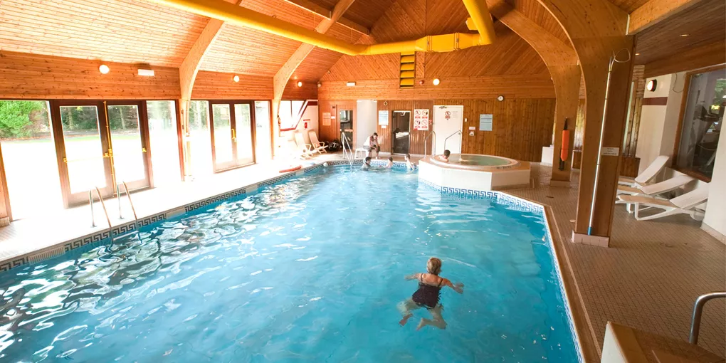 Interior swimming pool at Kingsmills Hotel, Inverness