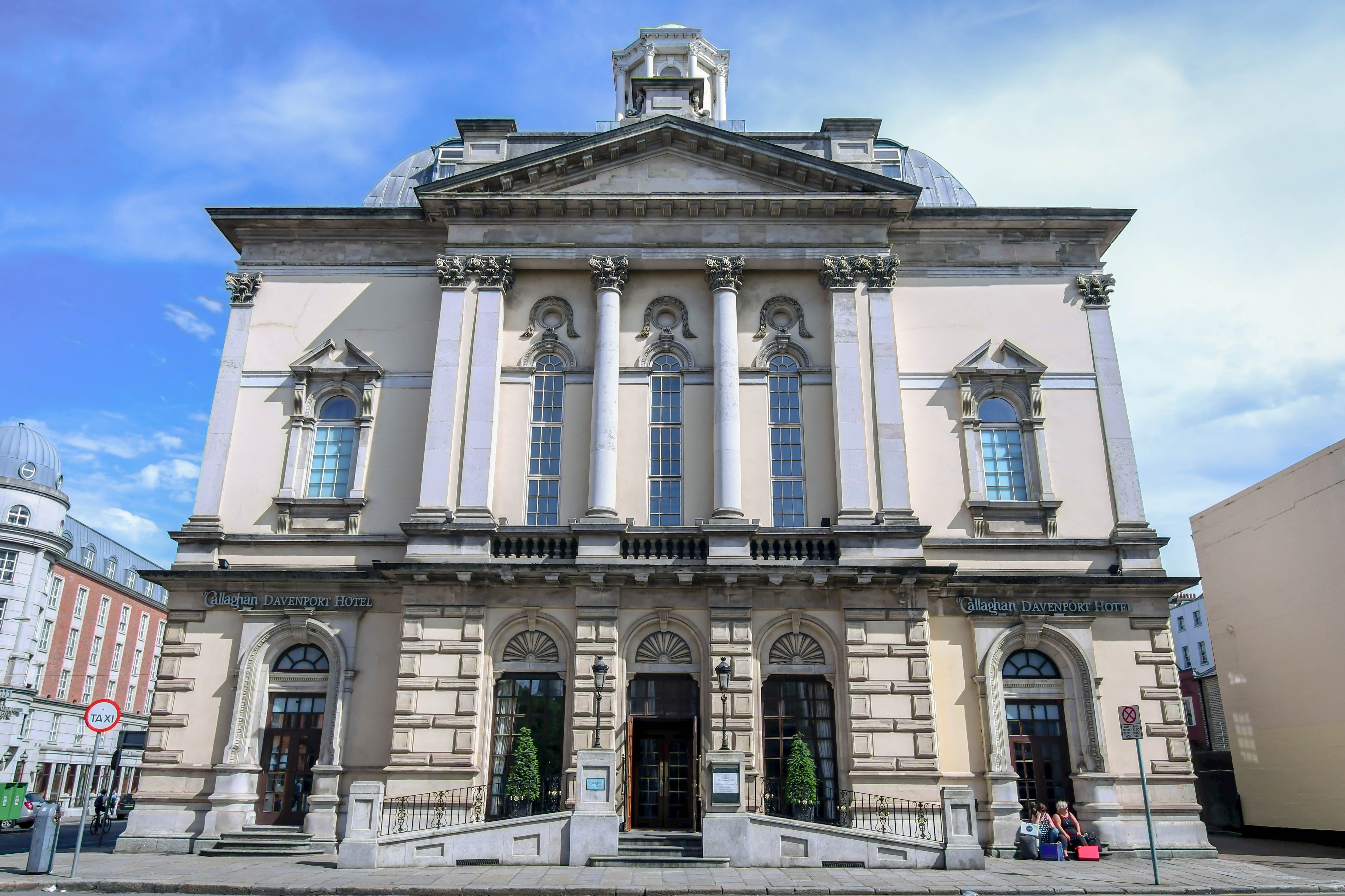 Exterior of The Davenport hotel in Dublin