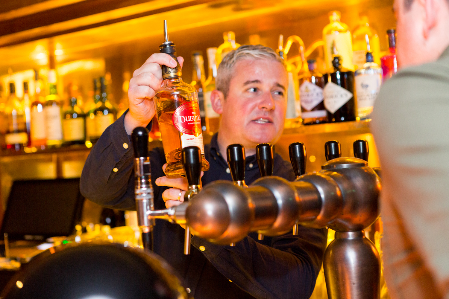 Guests enjoy a private half day distillery tour of Dublin with Local Specialist, John Callely who is known as 'The Whiskey Man'