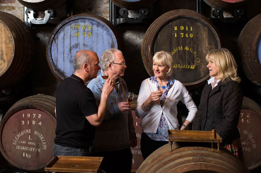 Brendan Vacations Sightseeing Glengoynedistillery Glasgowlochlomond Scotland 2