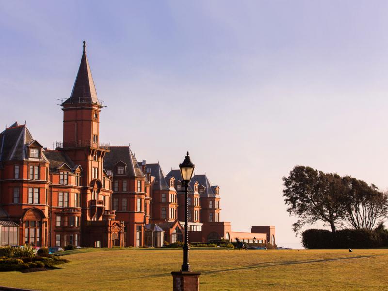 Stay at the luxurious Slieve Donard Resort and step right out onto the world-famous Royal County Down Golf Course in Northern Ireland