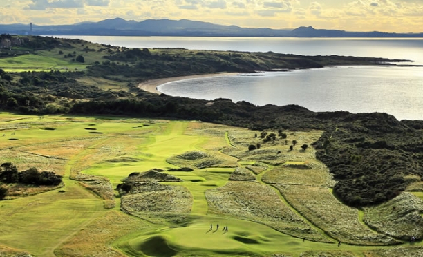 The Muirfield Golf Course in Scotland's South
