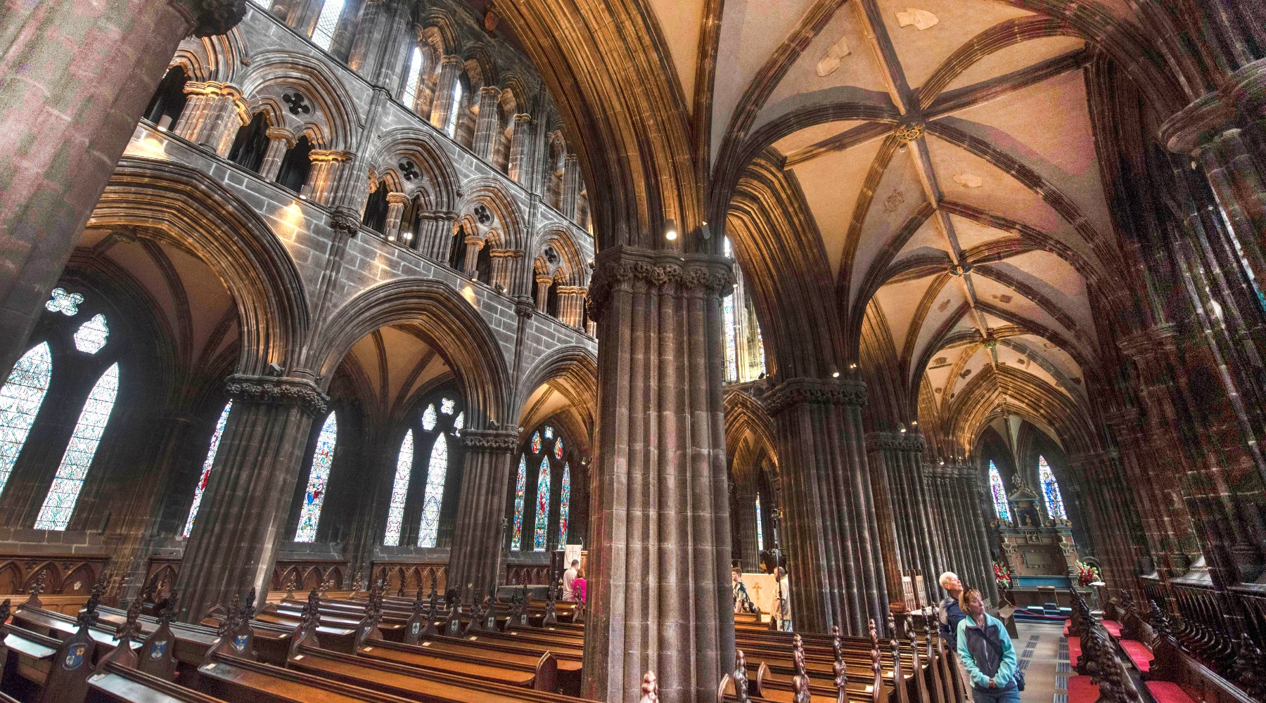Inside of St Mungos Cathedral