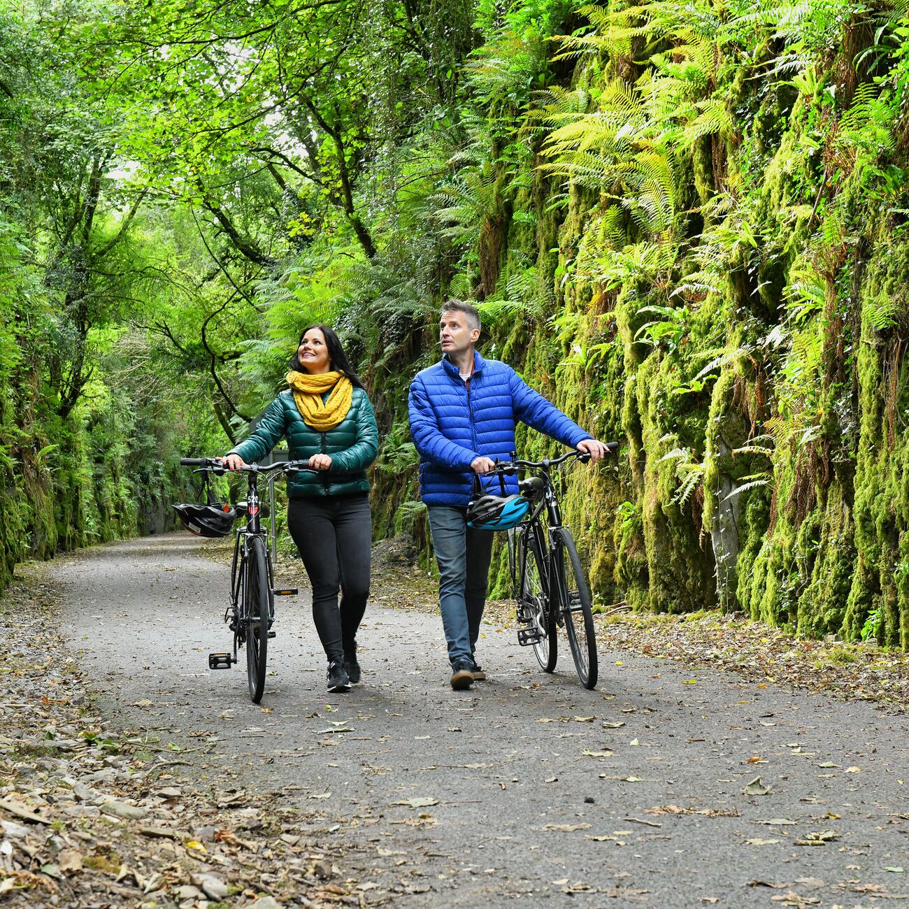 Trip Card Couple Cycling Along The Waterford Greenway Master
