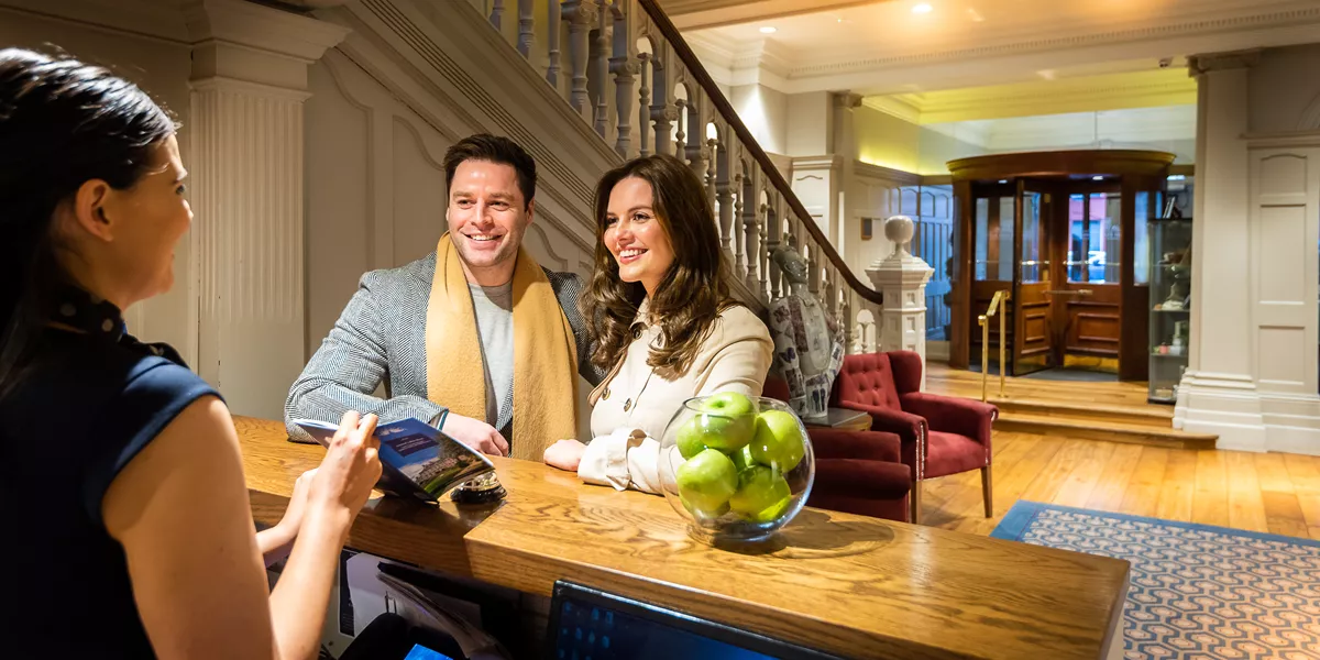 Bishops Gate Hotel Derry Londonderry Northern Ireland Lobby