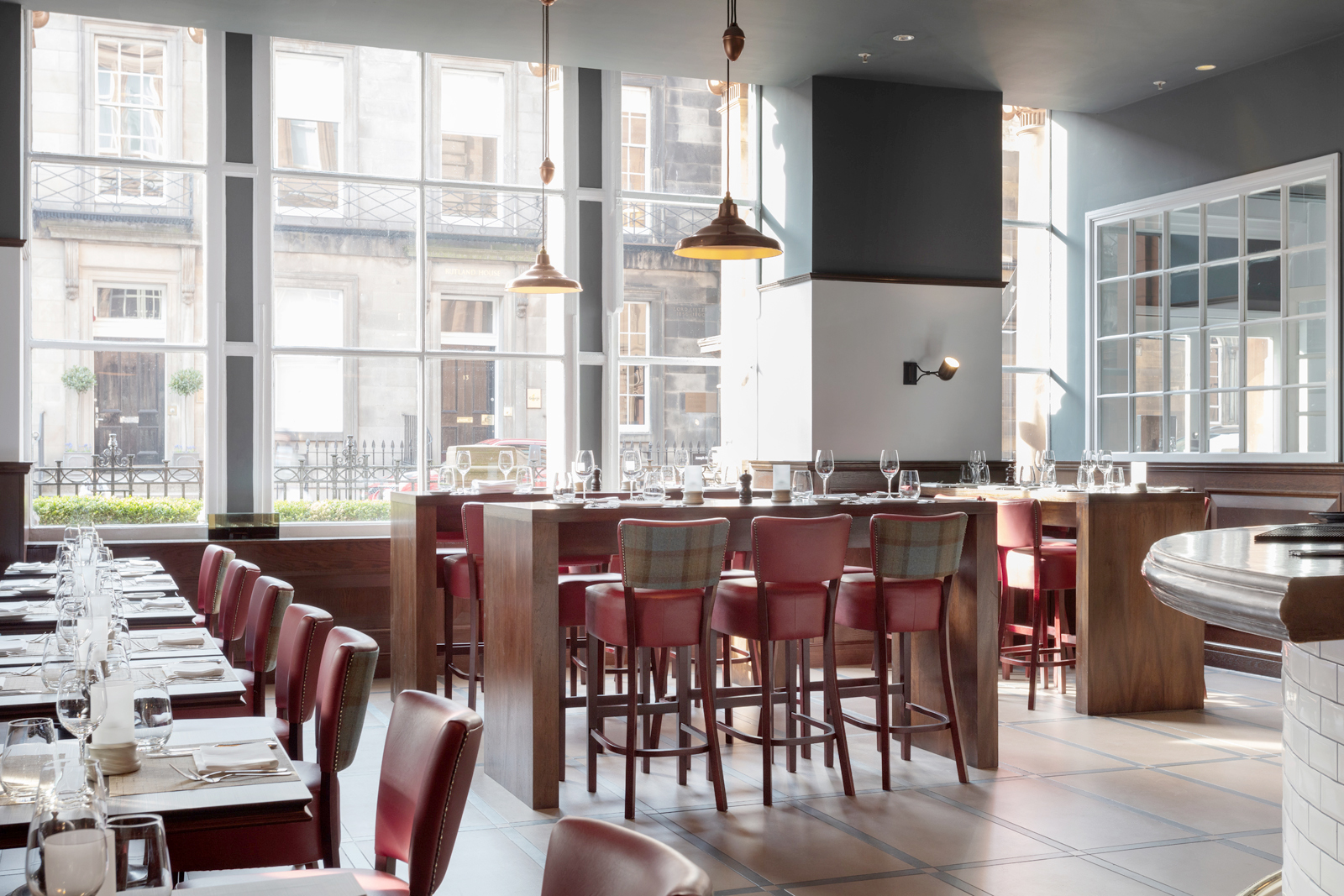 Grazing restaurant by Mark Greenaway at Waldorf Astoria in Edinburgh 