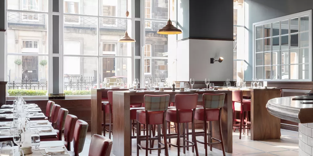 Grazing restaurant by Mark Greenaway at Waldorf Astoria in Edinburgh