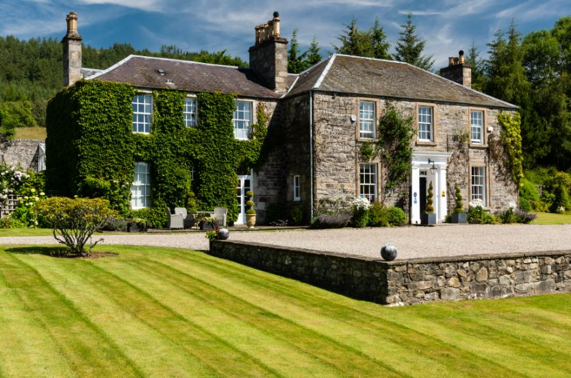 Exterior of Old Manse of Blair, Pitlochry, Scotland