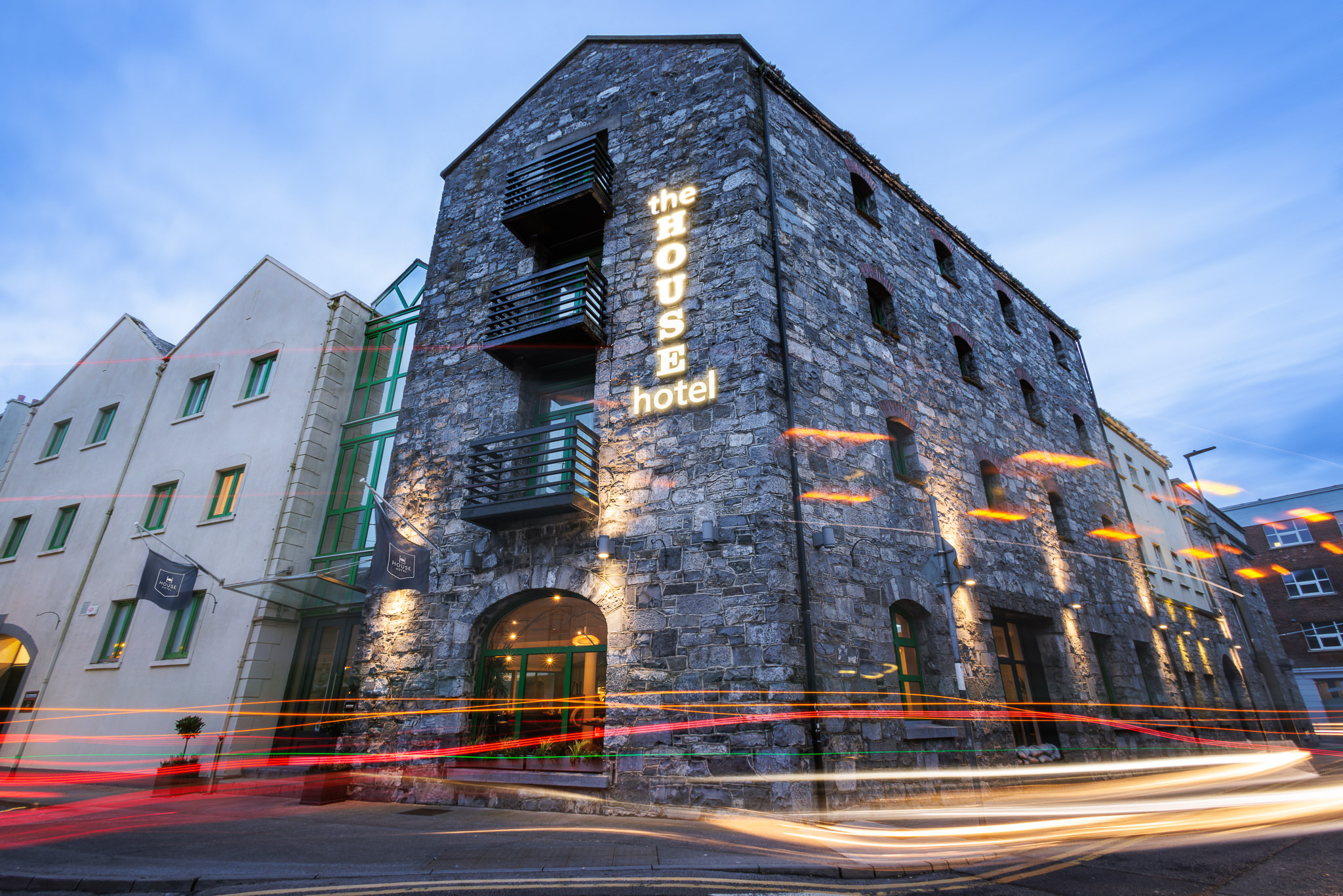 Exterior of The House Hotel, Galway, Ireland