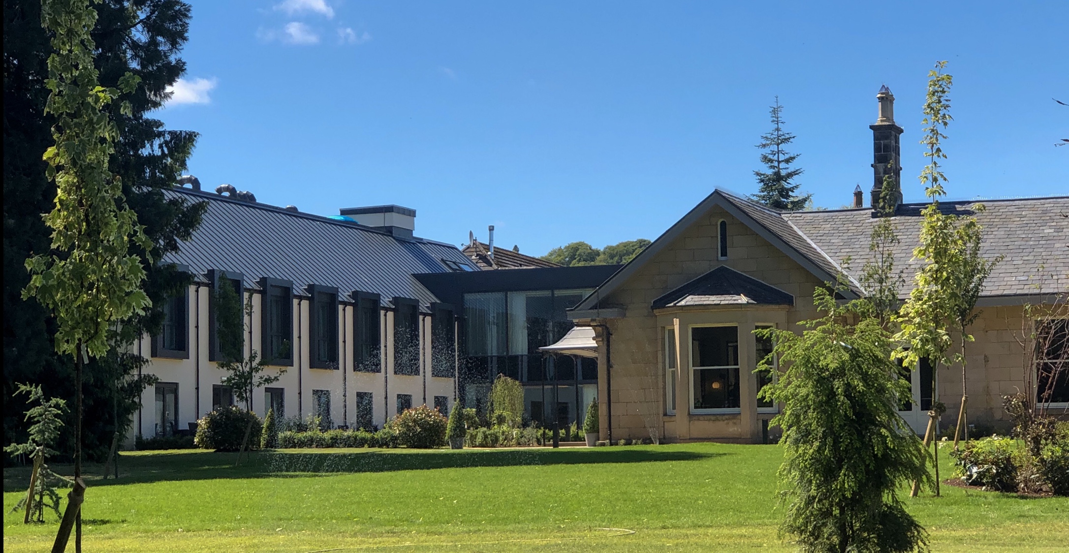 Exterior of Ness Walk Hotel in Inverness, Scotland