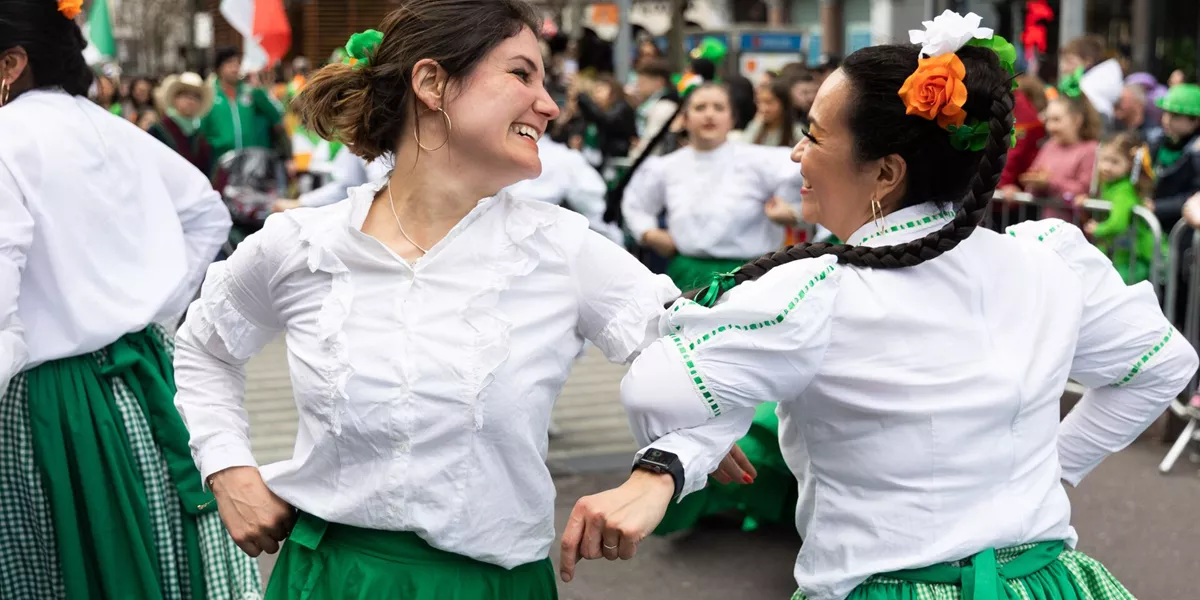 Large St. Patrick's Day Celebrations