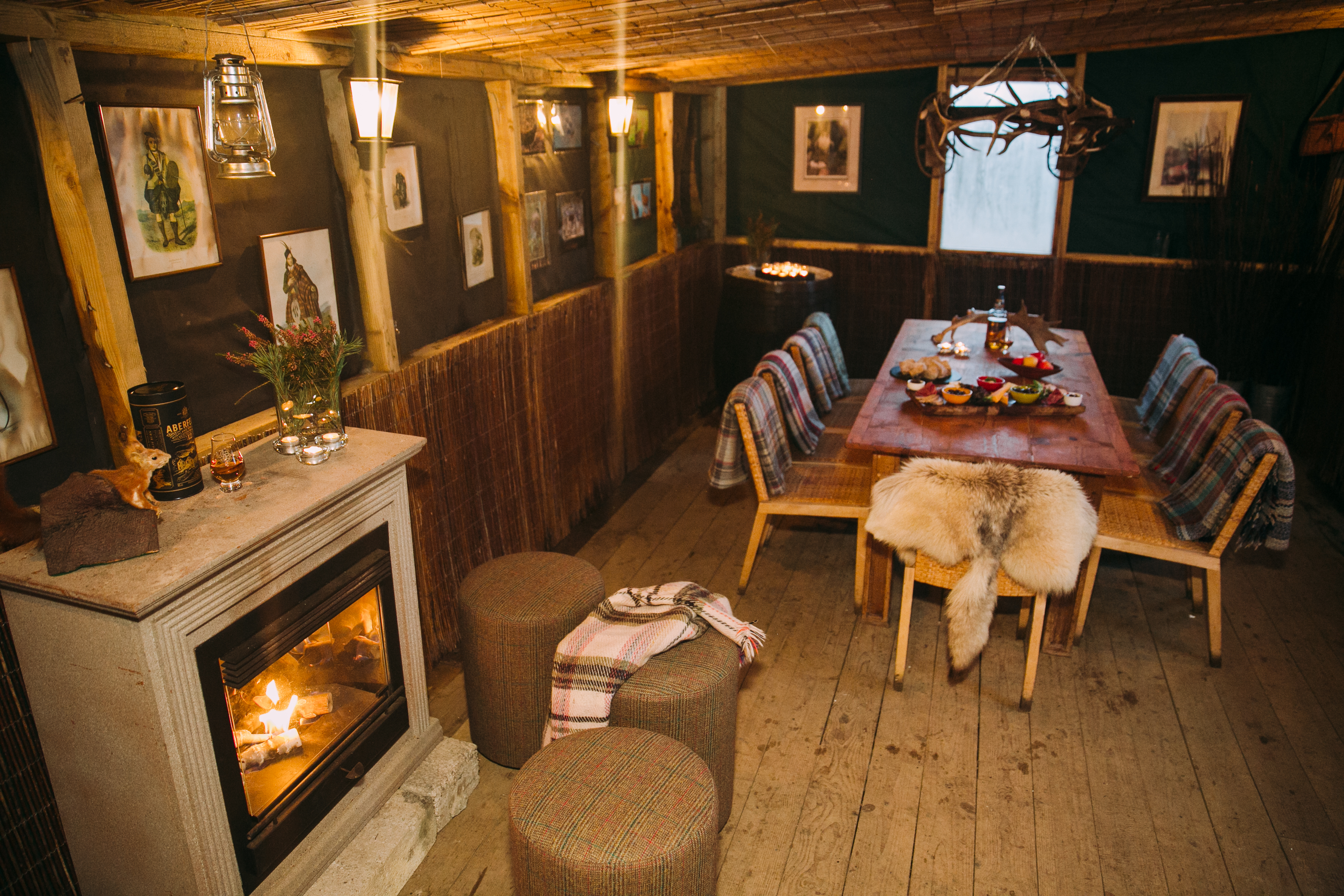 Relax in a Mountain Bothy as part of a Highland Safari in Scotland.