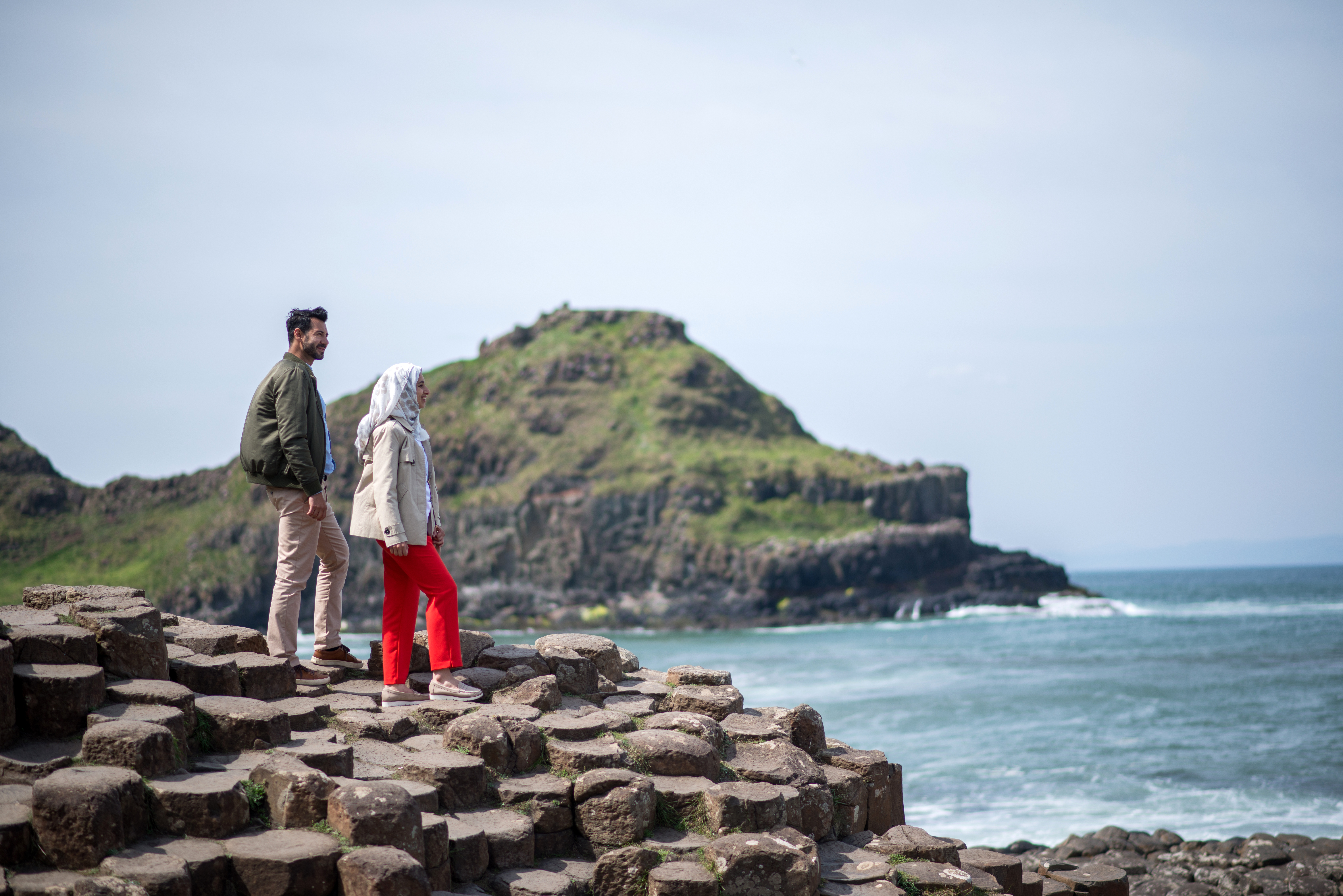 See the impressive Giant's Causeway in Northern Ireland