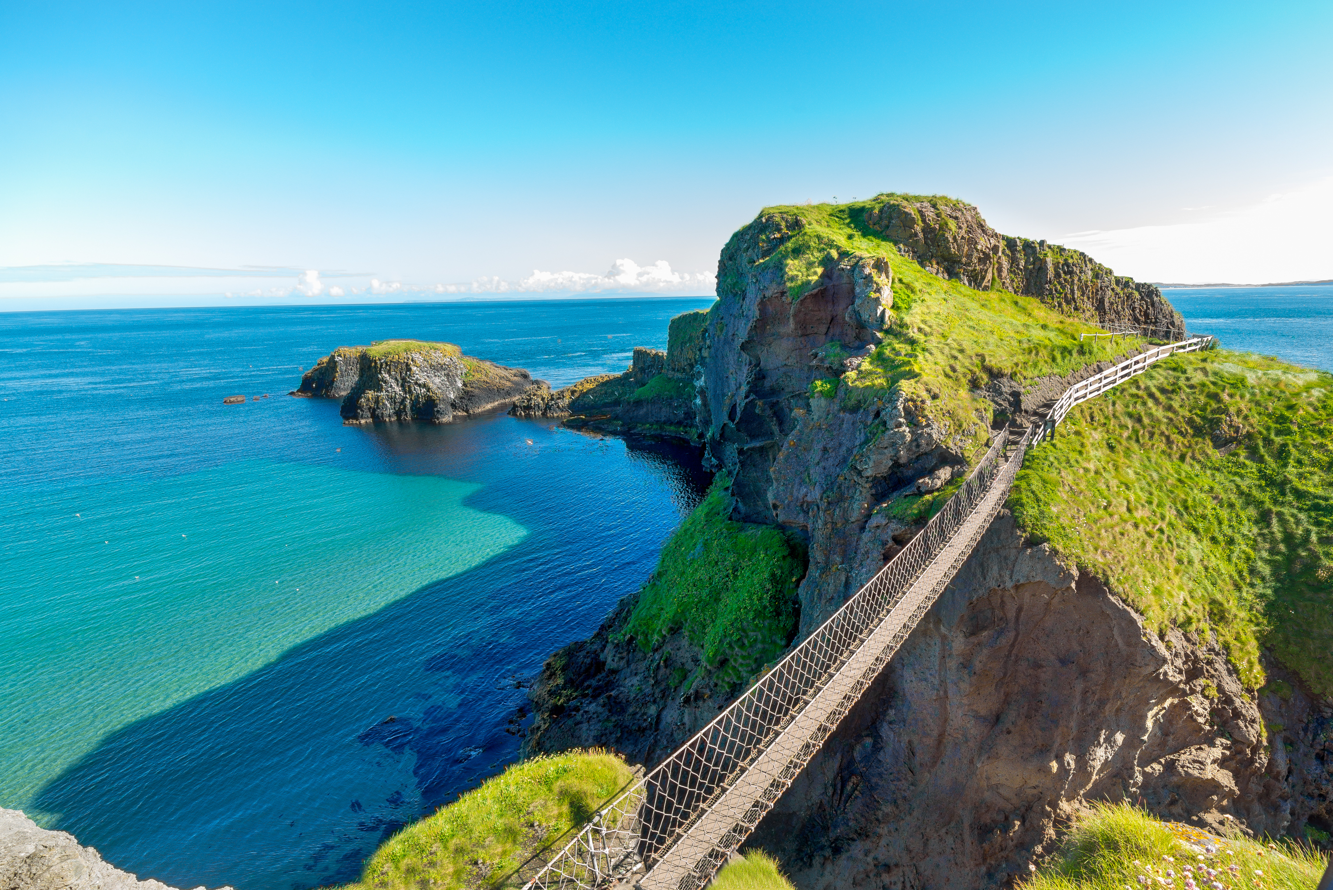 Discover the Celtic Isles Year Round - Carrick-a-reed Ballintoy in Northern Ireland