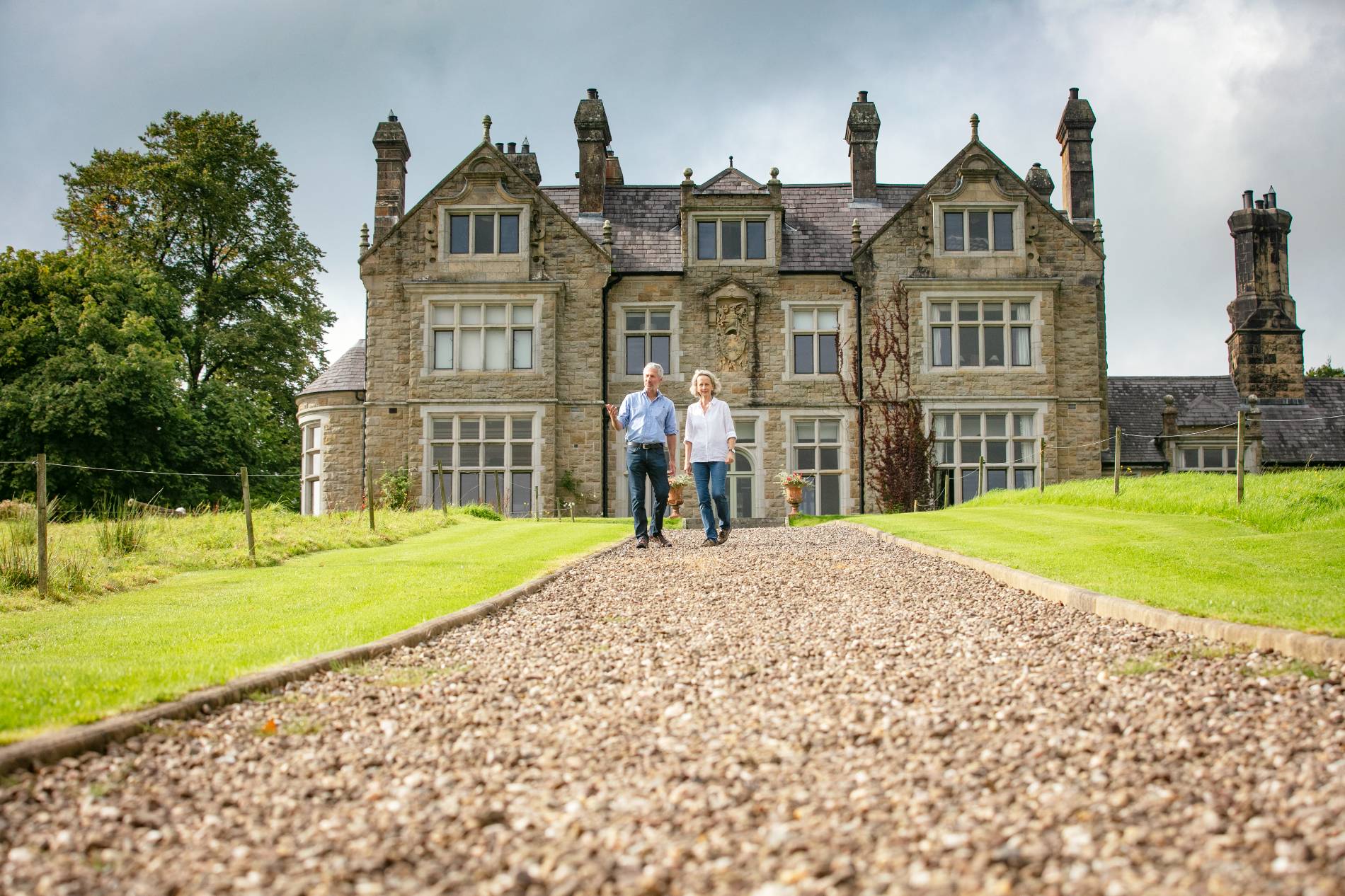 Blessingbourne Estate Front Path