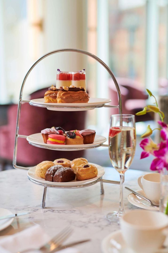 Enjoy the tradition of Afternoon Tea at the Grand Central Belfast hotel in Northern Ireland 