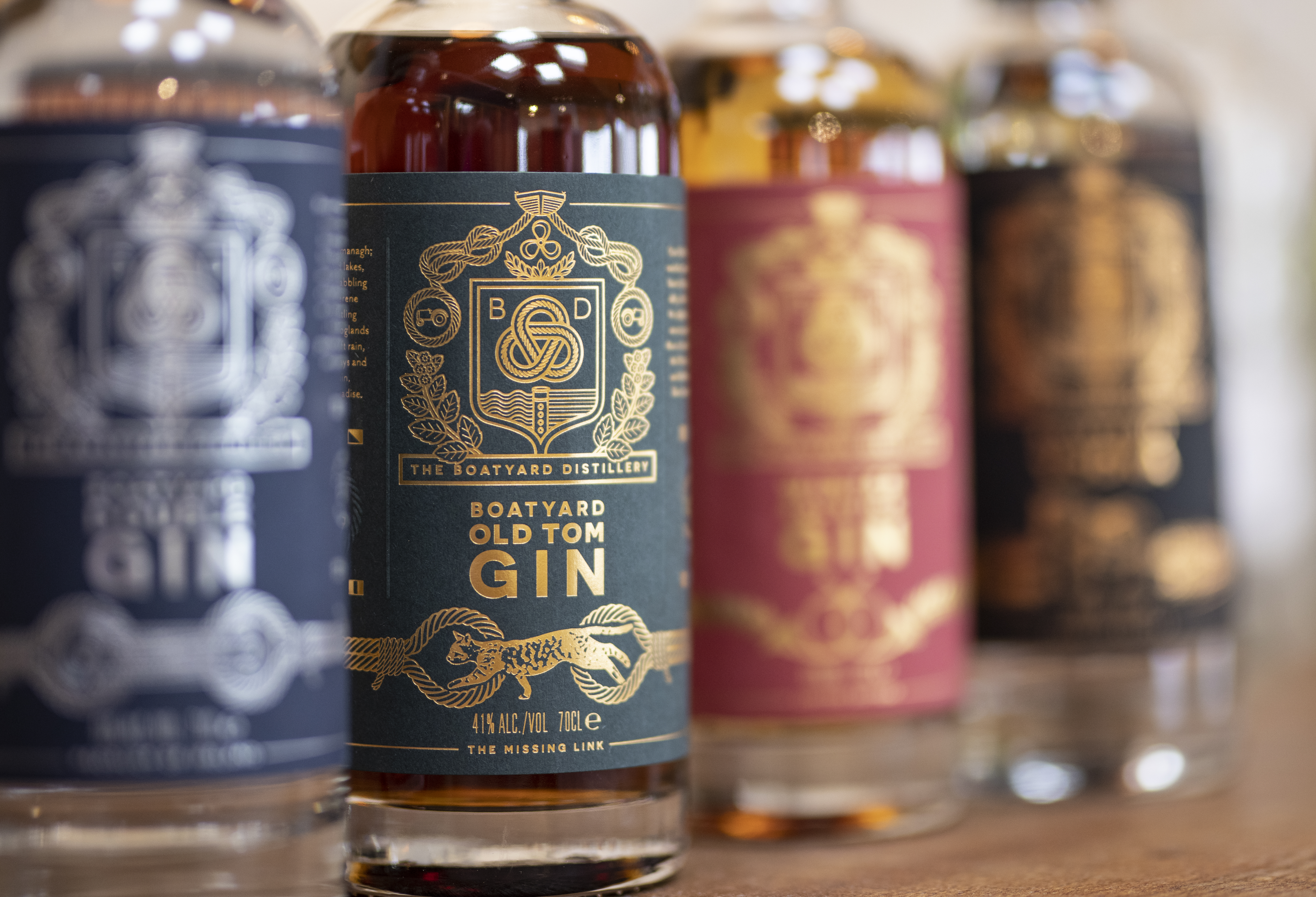 Guetss take a tour of The Boatyard Distillery and sample the spirits too in County Fermanagh Northern Ireland 