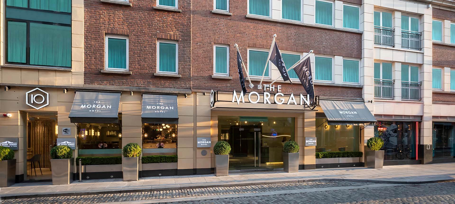 Exterior of The Morgan hotel in Dublin