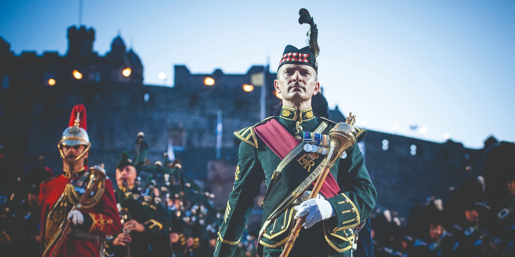 Military Tattoo parade, Edinburgh
