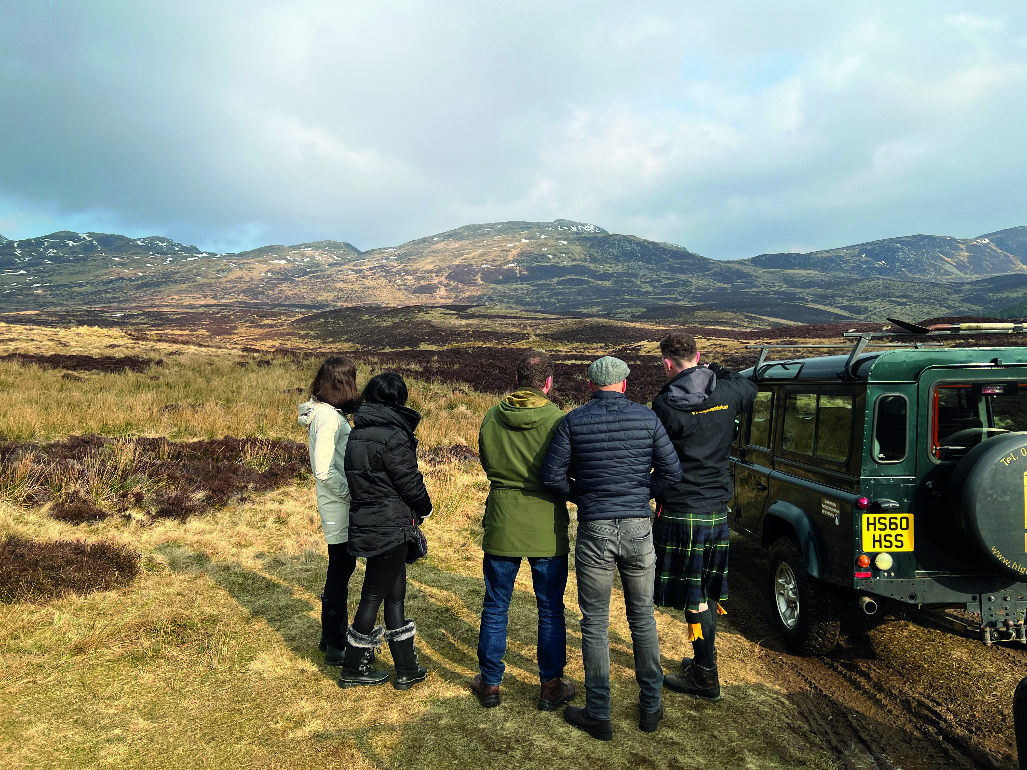 Take a 4x4 safari into the Scottish Hinterlands